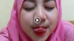 Video Asli viral Indo Mahasiswi Hijab Super Sang3
